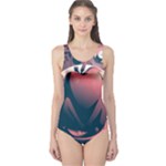 dark thanksgiving dinner One Piece Swimsuit