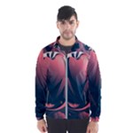 dark thanksgiving dinner Men s Windbreaker