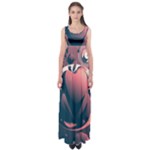 dark thanksgiving dinner Empire Waist Maxi Dress