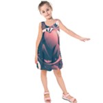 dark thanksgiving dinner Kids  Sleeveless Dress