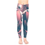 dark thanksgiving dinner Kids  Leggings