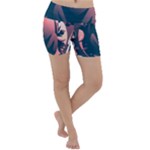 dark thanksgiving dinner Lightweight Velour Yoga Shorts