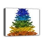 rainbow christmas tree Deluxe Canvas 16  x 12  (Stretched) 