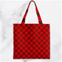 Zipper Grocery Tote Bag 