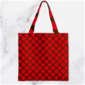 Zipper Grocery Tote Bag 