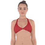 Holiday Halter Neck Bikini Top