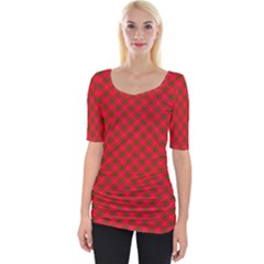 Wide Neckline T-Shirt 