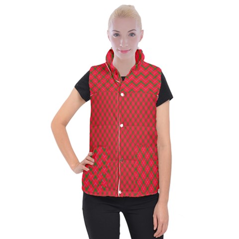 Holiday Women s Button Up Vest from ArtsNow.com