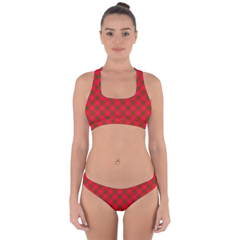 Holiday Cross Back Hipster Bikini Set from ArtsNow.com