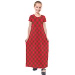 Holiday Kids  Short Sleeve Maxi Dress