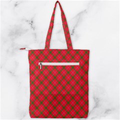 Double Zip Up Tote Bag 