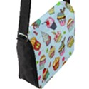 Flap Closure Messenger Bag (L) 