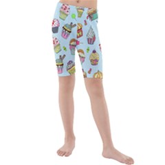 Kids  Mid Length Swim Shorts 