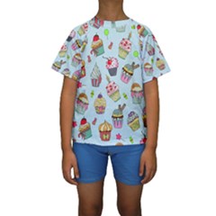 Kids  Short Sleeve Swimwear 