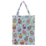 Cupcake Doodle Pattern Classic Tote Bag