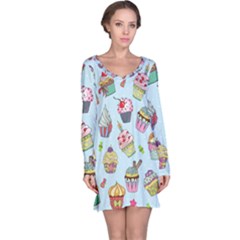 Long Sleeve Nightdress 