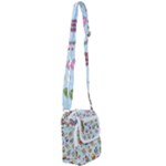 Cupcake Doodle Pattern Shoulder Strap Belt Bag