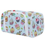 Cupcake Doodle Pattern Toiletries Pouch