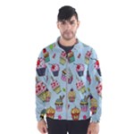 Cupcake Doodle Pattern Men s Windbreaker