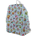 Cupcake Doodle Pattern Top Flap Backpack