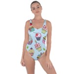 Cupcake Doodle Pattern Bring Sexy Back Swimsuit