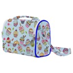 Cupcake Doodle Pattern Satchel Shoulder Bag