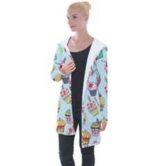 Longline Hooded Cardigan 