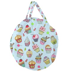 Giant Round Zipper Tote 