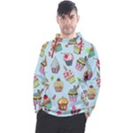 Cupcake Doodle Pattern Men s Pullover Hoodie