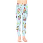 Cupcake Doodle Pattern Kids  Leggings