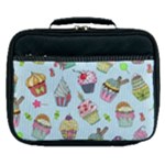 Cupcake Doodle Pattern Lunch Bag