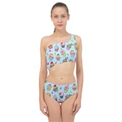 Spliced Up Two Piece Swimsuit 