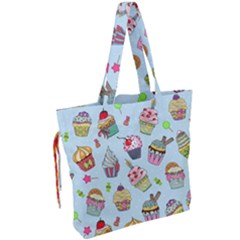 Drawstring Tote Bag 