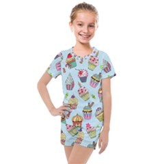 Kids  Mesh T-Shirt and Shorts Set 