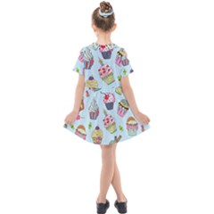 Kids  Short Sleeve Shirt Dress 