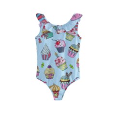 Kids  Frill Swimsuit 