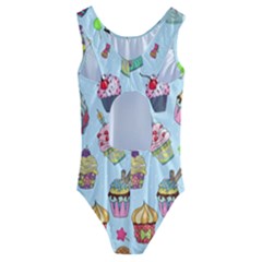 Kids  Cut-Out Back One Piece Swimsuit 