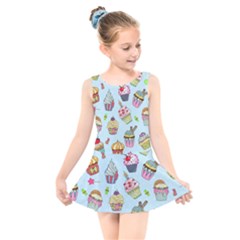 Kids  Skater Dress Swimsuit 