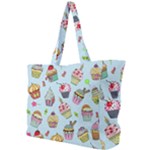 Cupcake Doodle Pattern Simple Shoulder Bag