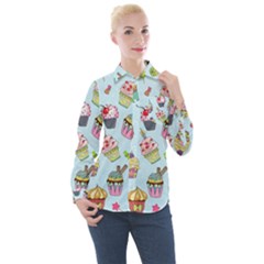 Women s Long Sleeve Pocket Shirt 