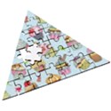 Wooden Puzzle Triangle 