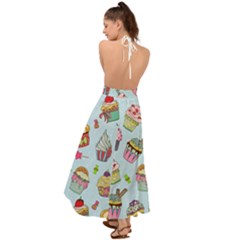 Backless Maxi Beach Dress 