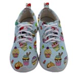 Cupcake Doodle Pattern Women Athletic Shoes