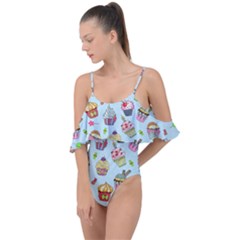 Drape Piece Swimsuit 