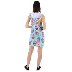 Racer Back Hoodie Dress 