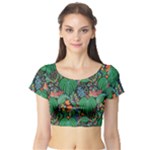 14 Short Sleeve Crop Top