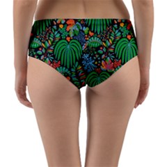 Reversible Mid-Waist Bikini Bottoms 