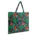 Zipper Large Tote Bag 