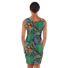 Wrap Front Bodycon Dress 