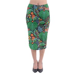 Midi Pencil Skirt 